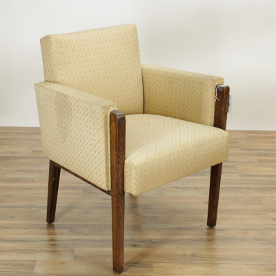 Kagan Style Slipper Chair Deco Armchair