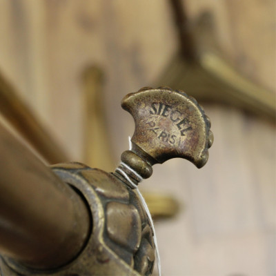 Seigal Cast Brass Adjustable Shelves