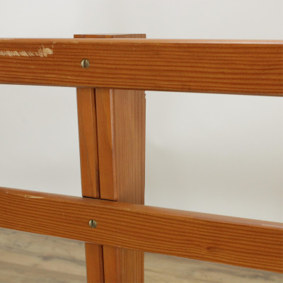 Carl Aubock II Stained Pine Hall Rack