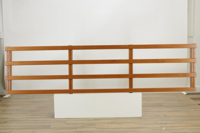 Carl Aubock II Stained Pine Hall Rack