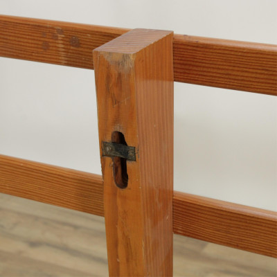 Carl Aubock II Stained Pine Hall Rack