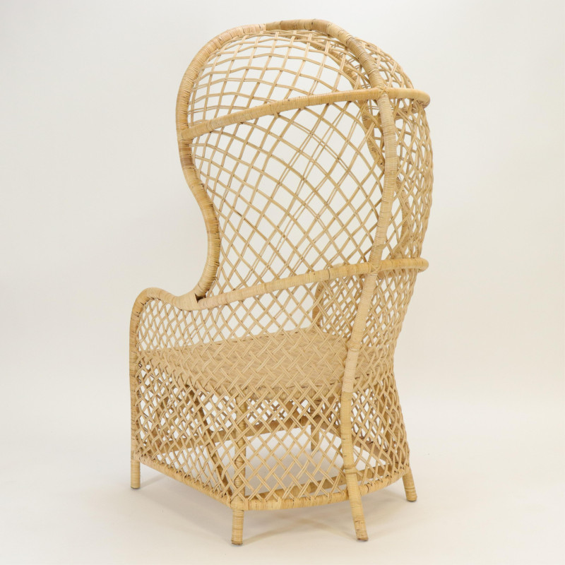 Pair of Wicker Porter&apos;s Chairs
