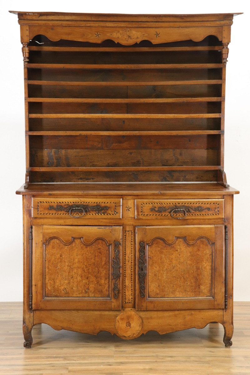 18th C French Buffet Deux Corps