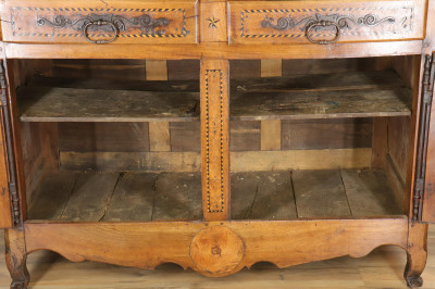 18th C French Buffet Deux Corps