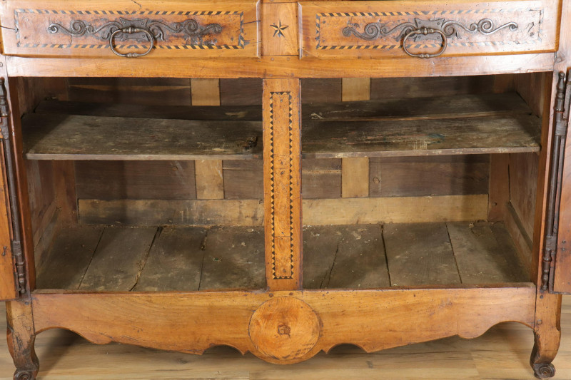 18th C French Buffet Deux Corps
