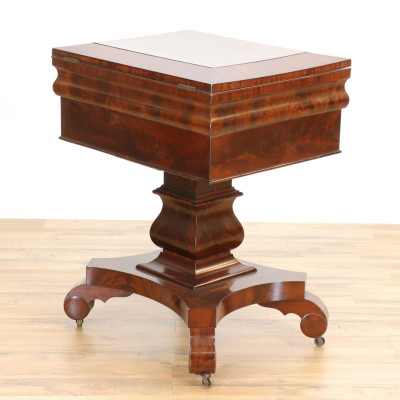 Philadelphia Mahogany Work Table c 1835