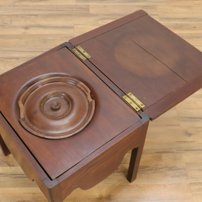 19th C English Mahogany Commode