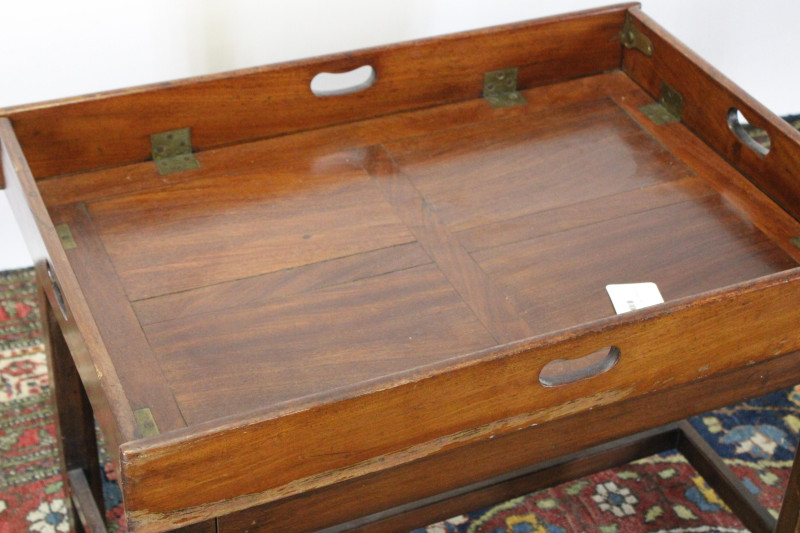 Regency Mahogany Table Edwardian Cellarette