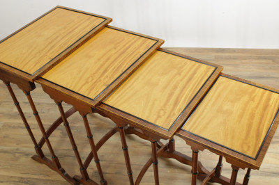 Nest of 4 Regency Style Tables