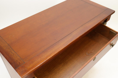 Empire Style Brass Mounted Cherry Chest