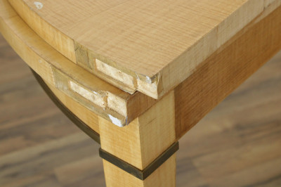 Art Deco Sycamore Games Table c1940 Arbas