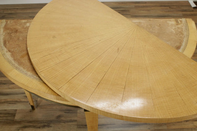 Art Deco Sycamore Games Table c1940 Arbas