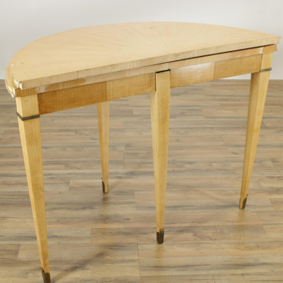 Art Deco Sycamore Games Table c1940 Arbas