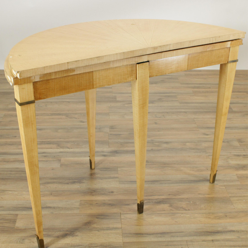 Art Deco Sycamore Games Table c1940 Arbas