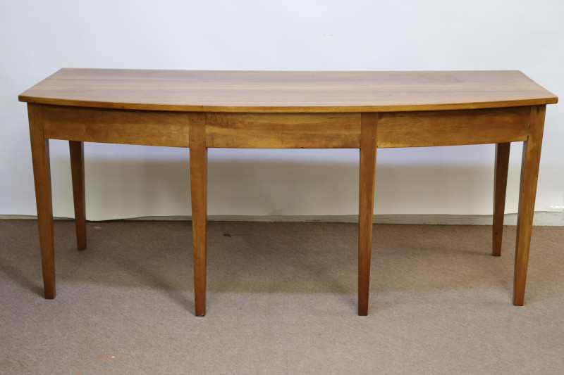 Manner of Ian Ingersoll Cherry Bowfront Desk