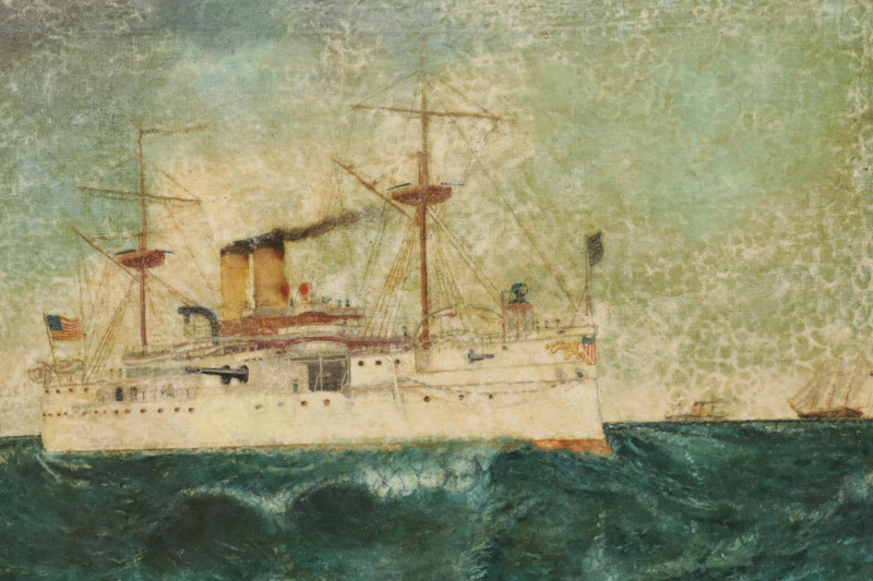 American Gun Boat Early 20th C O/C
