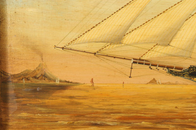 3Masted Schooner The Old Ship O/C