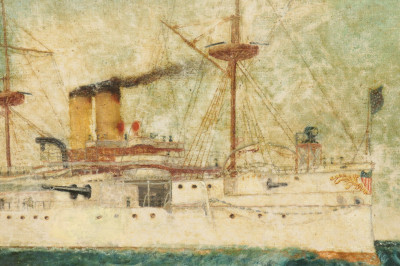 American Gun Boat Early 20th C O/C