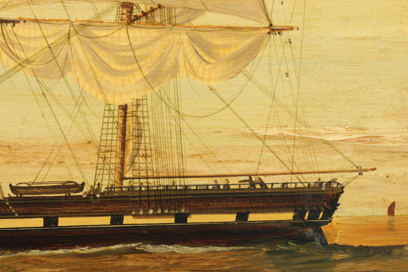 3Masted Schooner The Old Ship O/C