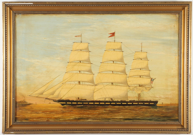 3Masted Schooner The Old Ship O/C