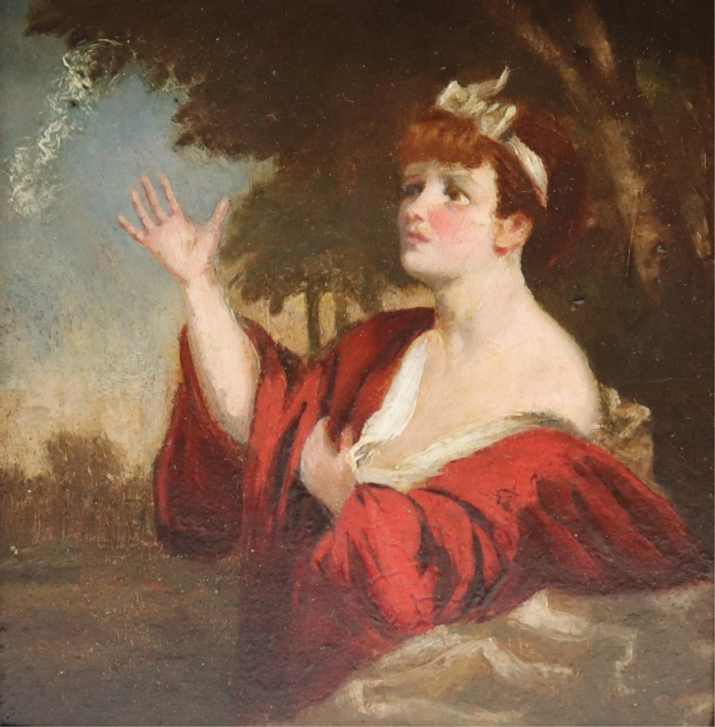 Classical Maiden 19th C manner Sir J Reynolds