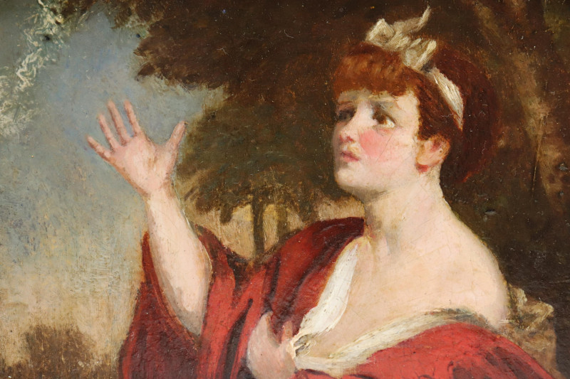 Classical Maiden 19th C manner Sir J Reynolds