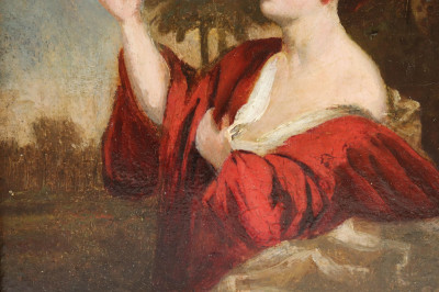 Classical Maiden 19th C manner Sir J Reynolds
