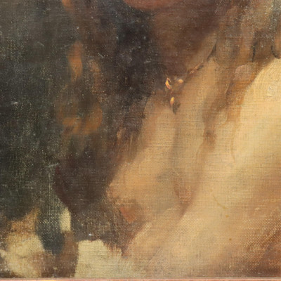 EurSch19th C Portrait of a Young GirlO/C
