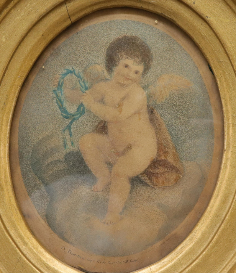 Gaetano Stefano Bartolozzi 2 engravings