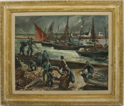 Trafford P Klots Oystering O/B