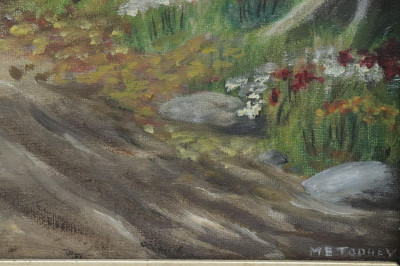 M E Toohey Autumn Carriage O/C