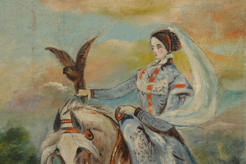 Falconer Late 19th/Early 20th C O/C