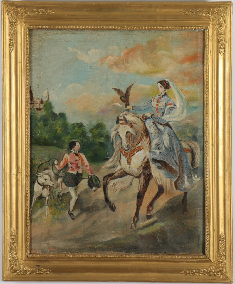 Falconer Late 19th/Early 20th C O/C
