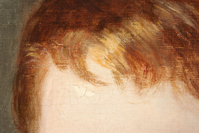 Portrait of Sister Brother Late 19th C O/C