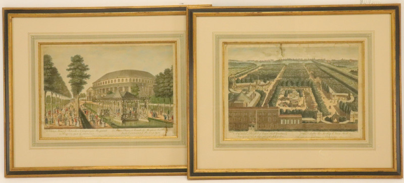 2 18th C Engravings Muller and Bowles