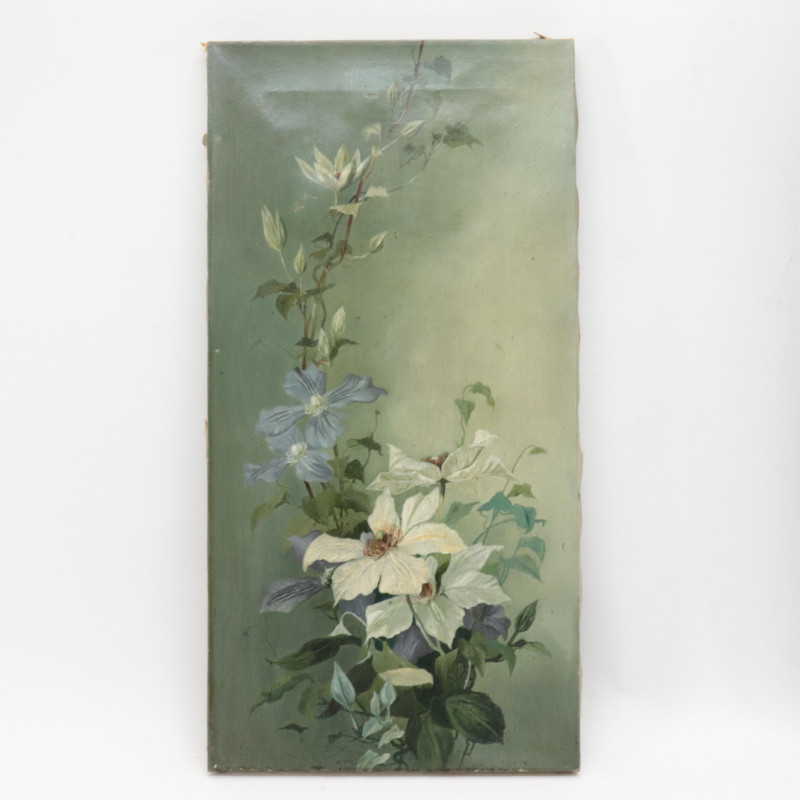 2 Floral Paintings O/C