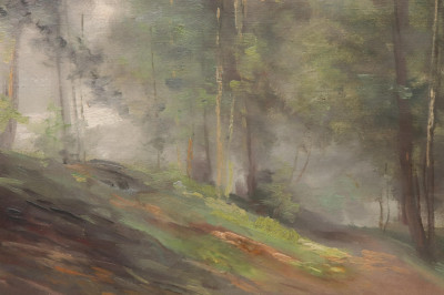 Leon Dabo The road to New Milford O/C
