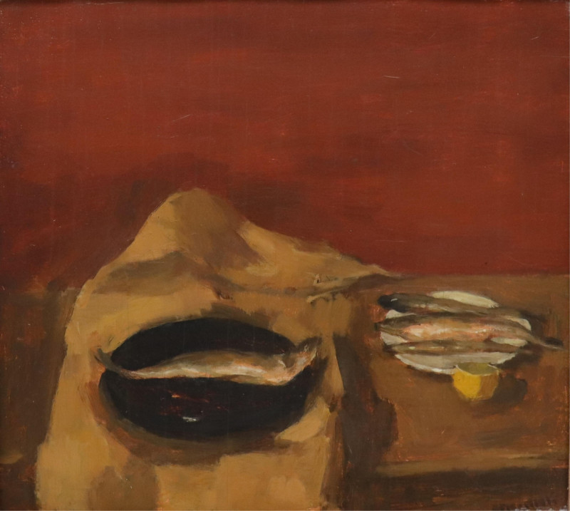 Seymour Remenick &apos;FishOn Plates&apos; O/W