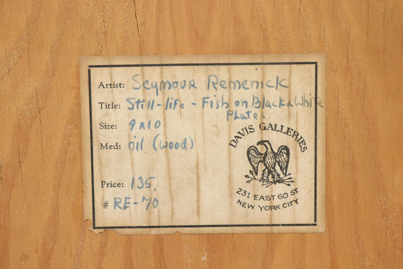 Seymour Remenick &apos;FishOn Plates&apos; O/W