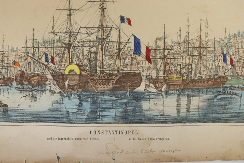 18th19th C Botanical and Nautical prints