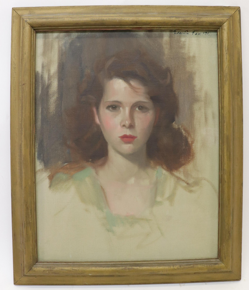 American School 20th C 3 Portraits