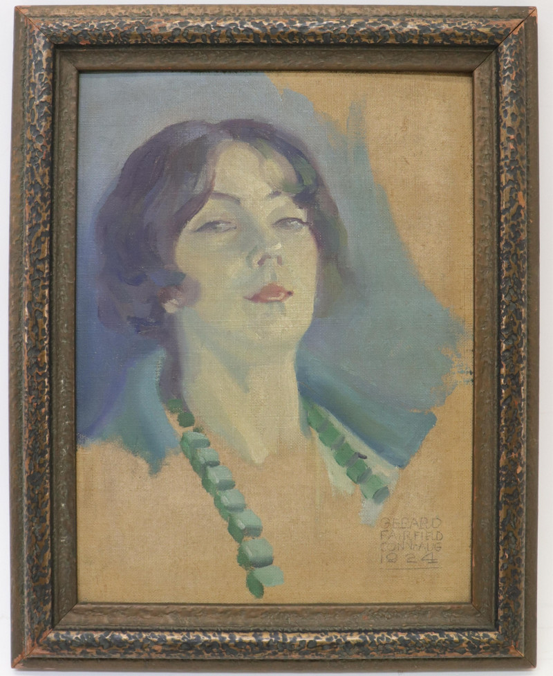American School 20th C 3 Portraits