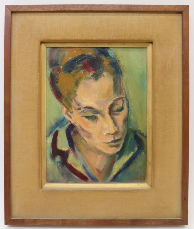 American School 20th C 3 Portraits