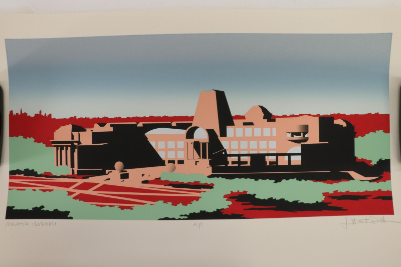 Arata Isozaki James Stewart Polshek signed