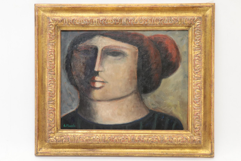 Arnaldo Miccoli Portrait O/C