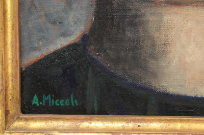 Arnaldo Miccoli Portrait O/C