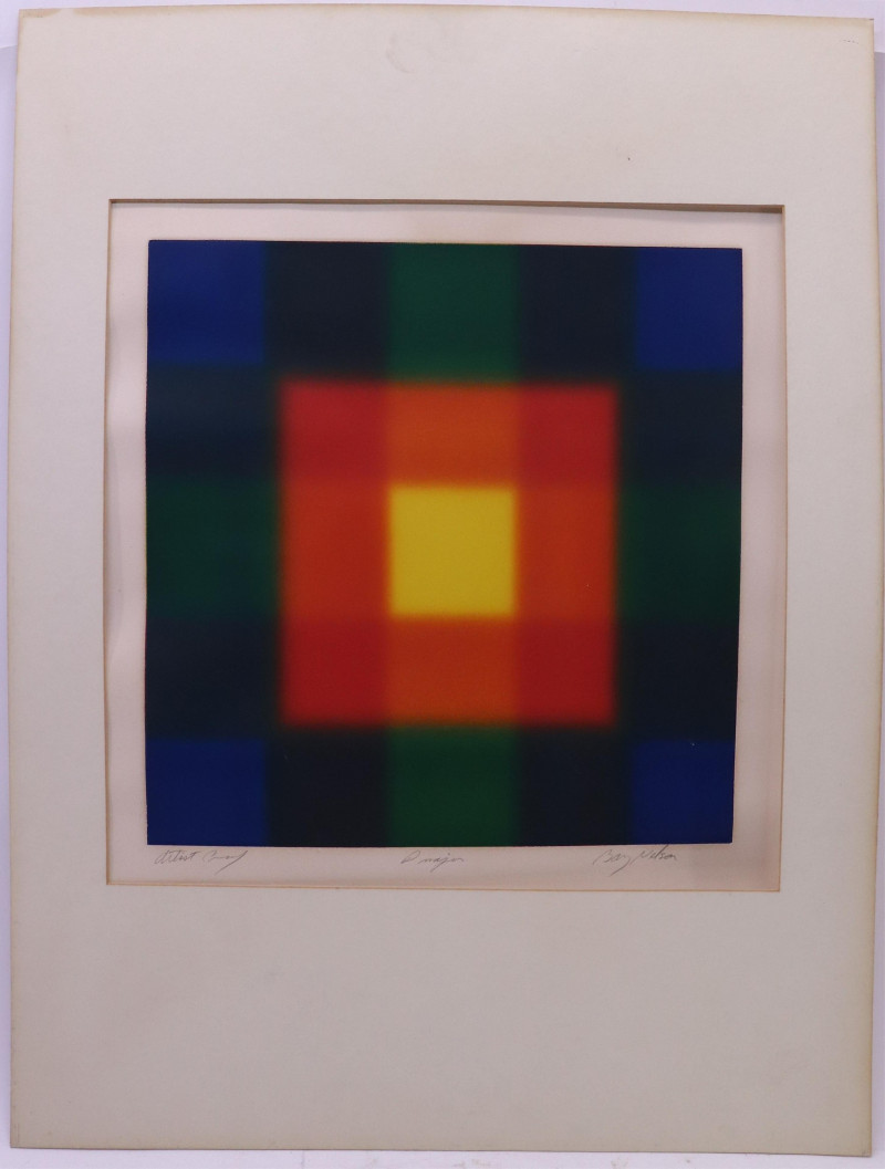 Barry Nelson Etching Aquatint &apos;D Major&apos; A/P
