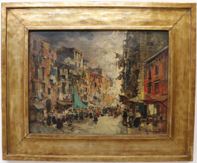 Giordono Felice Street Scene O/C