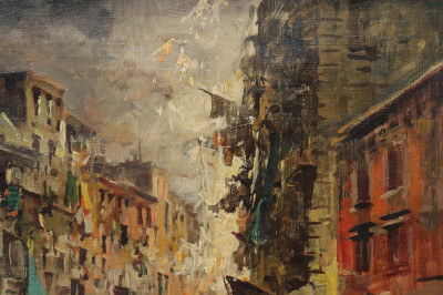 Giordono Felice Street Scene O/C
