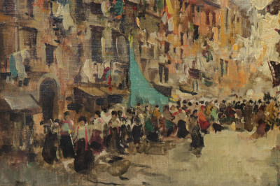 Giordono Felice Street Scene O/C